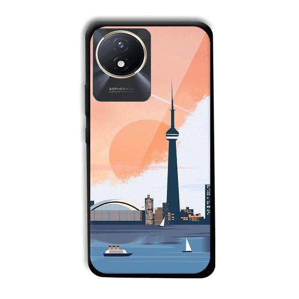 City Design Phone Customized Printed Back Cover for Vivo Y02t