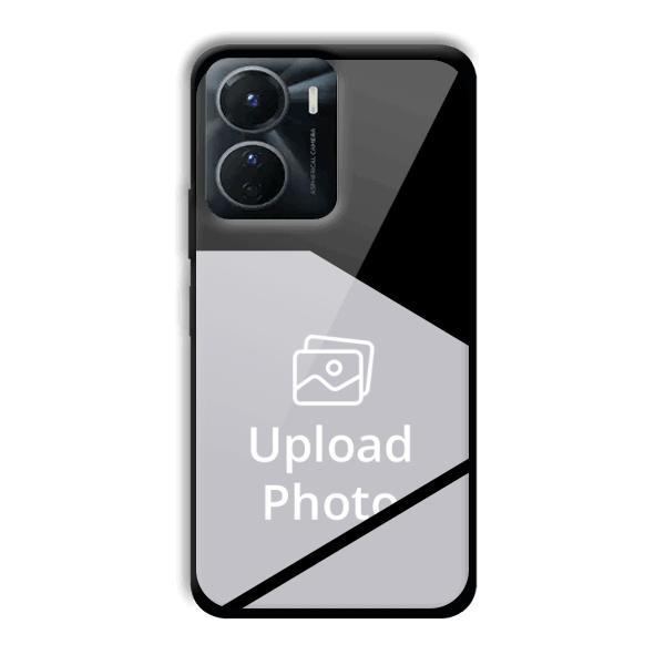 Black Customized Printed Back Cover for Vivo Y16