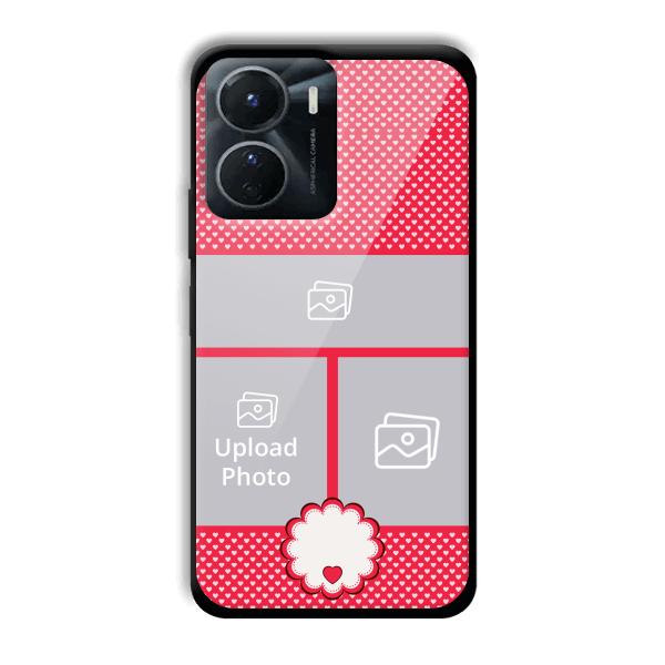 Little Hearts Customized Printed Back Cover for Vivo Y16