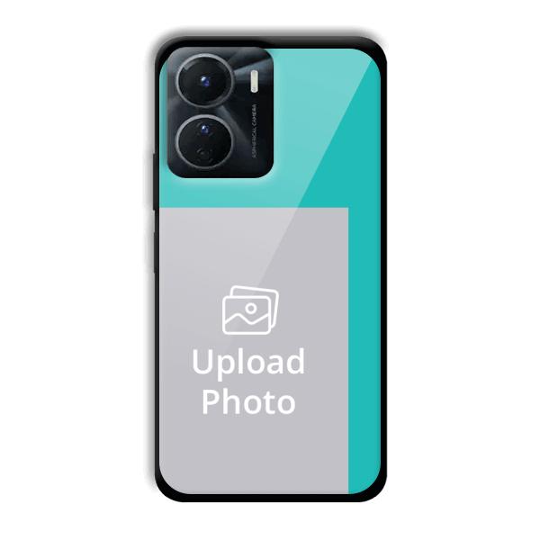 Blue Customized Printed Back Cover for Vivo Y16