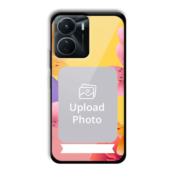 Colorful Flowers Customized Printed Back Cover for Vivo Y16