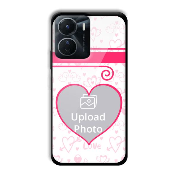 Hearts Customized Printed Back Cover for Vivo Y16
