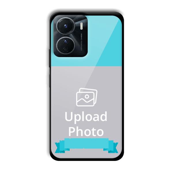 Blue Customized Printed Back Cover for Vivo Y16