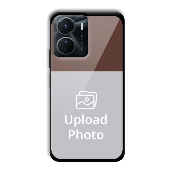 Brown Customized Printed Back Cover for Vivo Y16