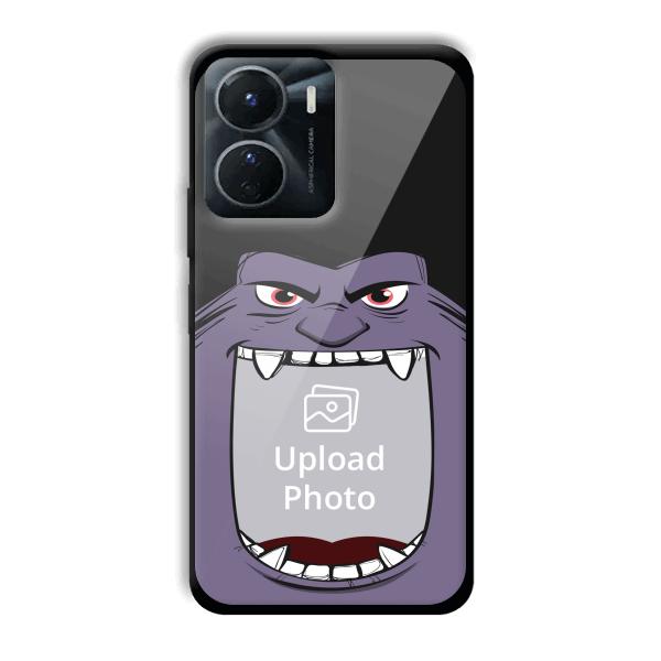 Purple Monster Customized Printed Back Cover for Vivo Y16