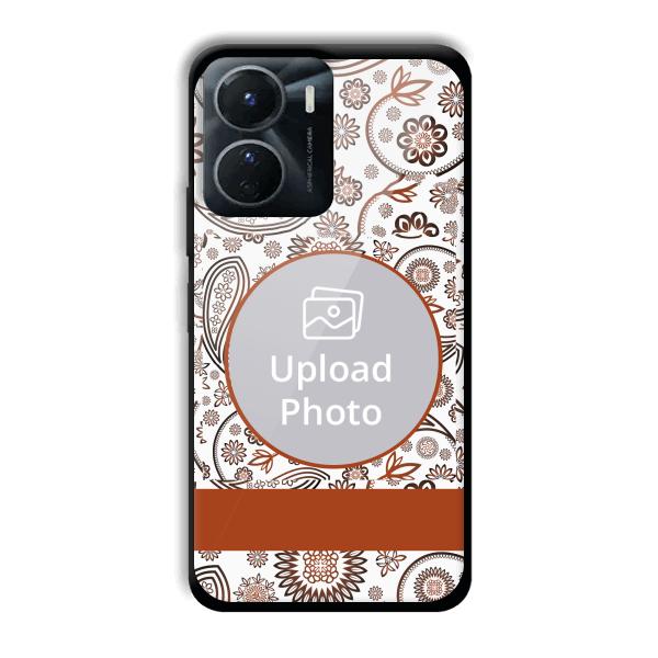 Henna Art Customized Printed Back Cover for Vivo Y16