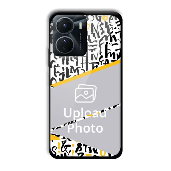 Letters Customized Printed Back Cover for Vivo Y16