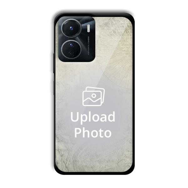 Grey Retro Customized Printed Back Cover for Vivo Y16