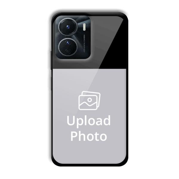 Black Customized Printed Back Cover for Vivo Y16