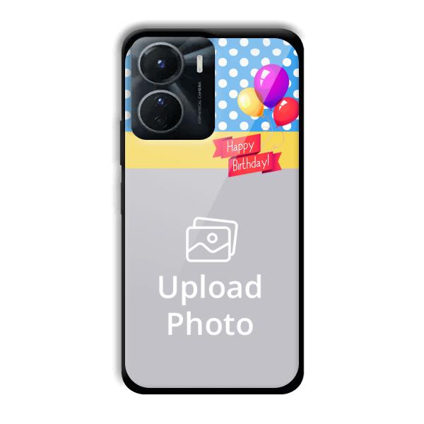 Happy Birthday Customized Printed Back Cover for Vivo Y16