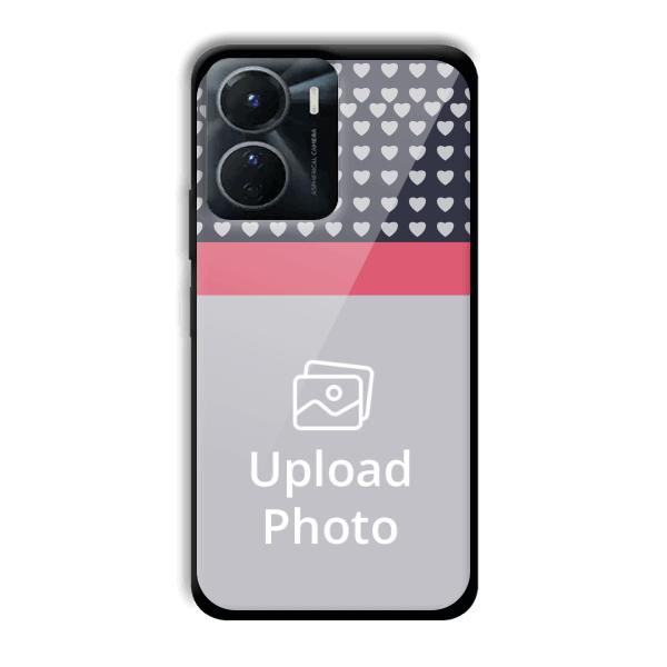 Hearts Customized Printed Back Cover for Vivo Y16