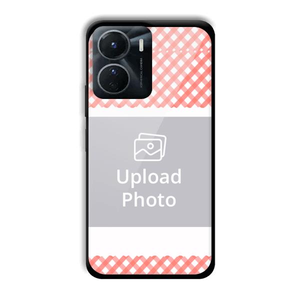Cloth Pattern Customized Printed Back Cover for Vivo Y16