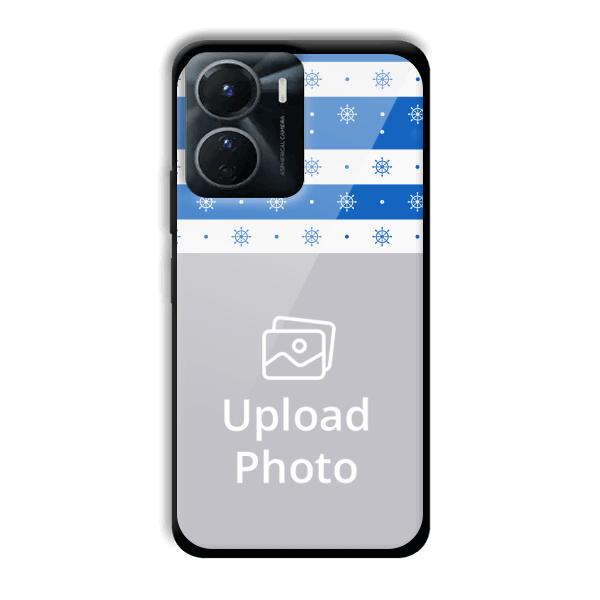 Blue Wheel Customized Printed Back Cover for Vivo Y16