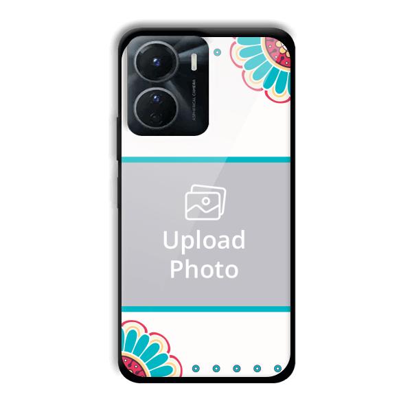Floral Customized Printed Back Cover for Vivo Y16