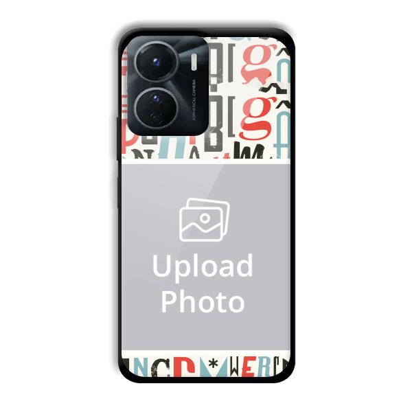 Alphabets Customized Printed Back Cover for Vivo Y16