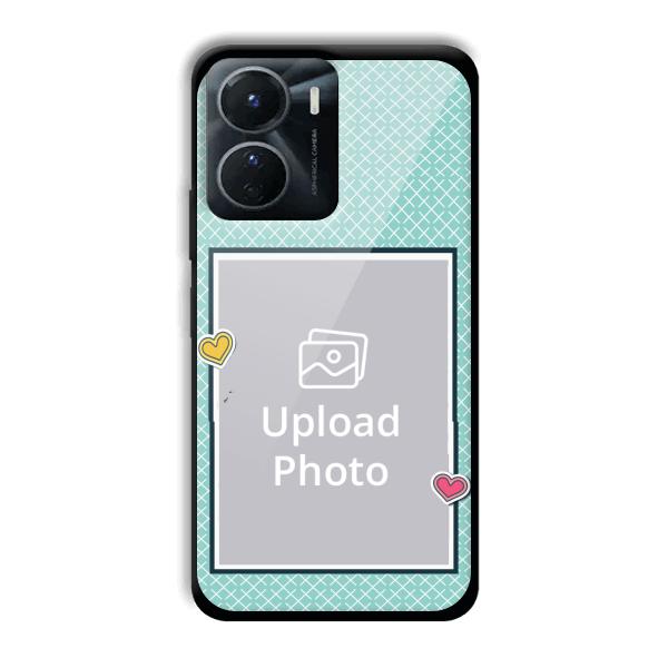 Sky Blue Customized Printed Back Cover for Vivo Y16