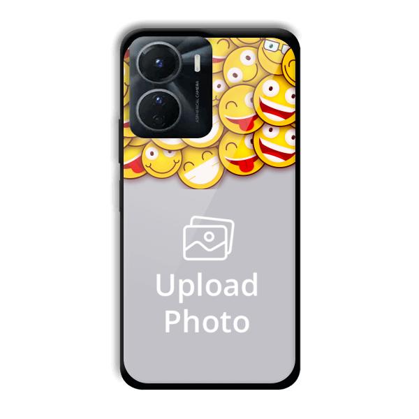 Emojis Customized Printed Back Cover for Vivo Y16