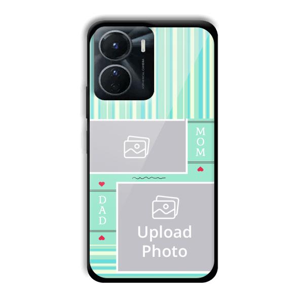 Mom Dad Customized Printed Back Cover for Vivo Y16
