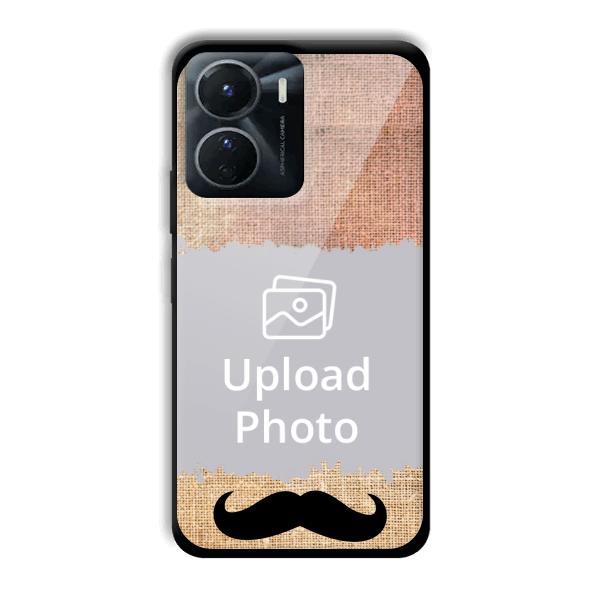 Moustache Customized Printed Back Cover for Vivo Y16