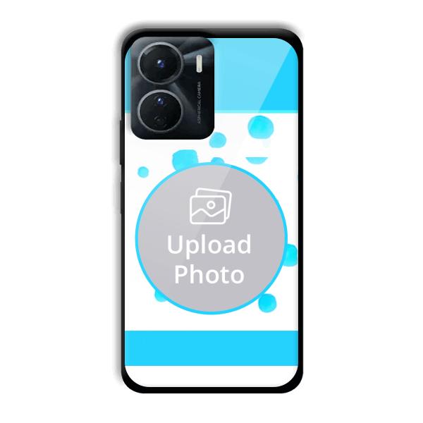 Bluish Customized Printed Back Cover for Vivo Y16