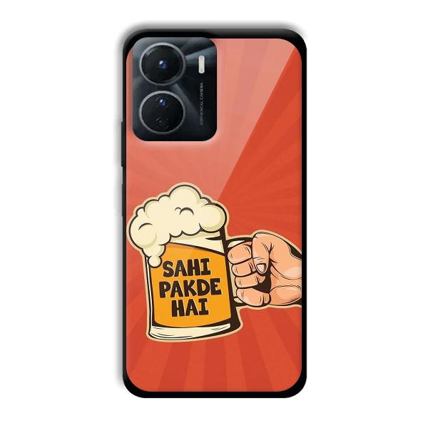Sahi Pakde Hai Phone Customized Printed Back Cover for Vivo Y16