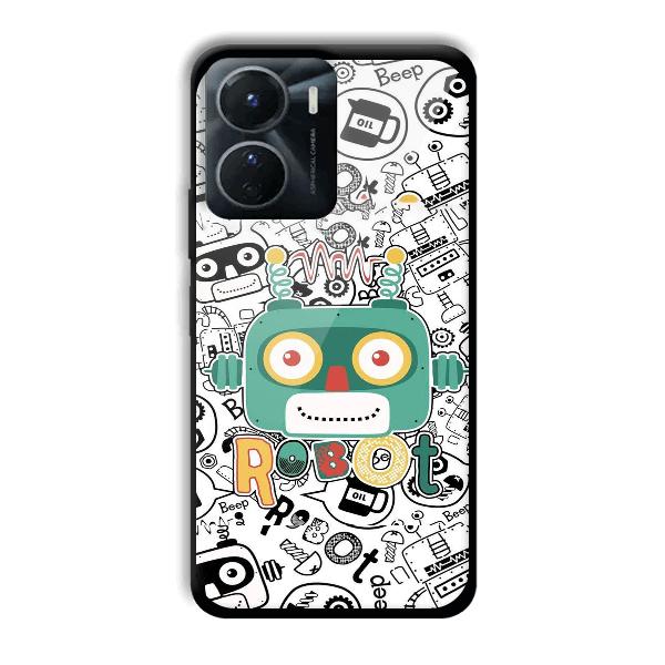 Animated Robot Phone Customized Printed Back Cover for Vivo Y16