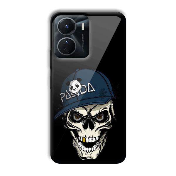 Panda & Skull Phone Customized Printed Back Cover for Vivo Y16