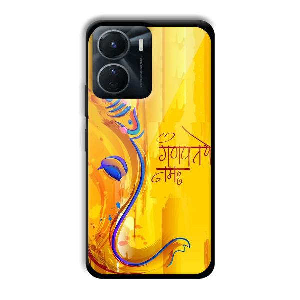 Ganpathi Prayer Phone Customized Printed Back Cover for Vivo Y16