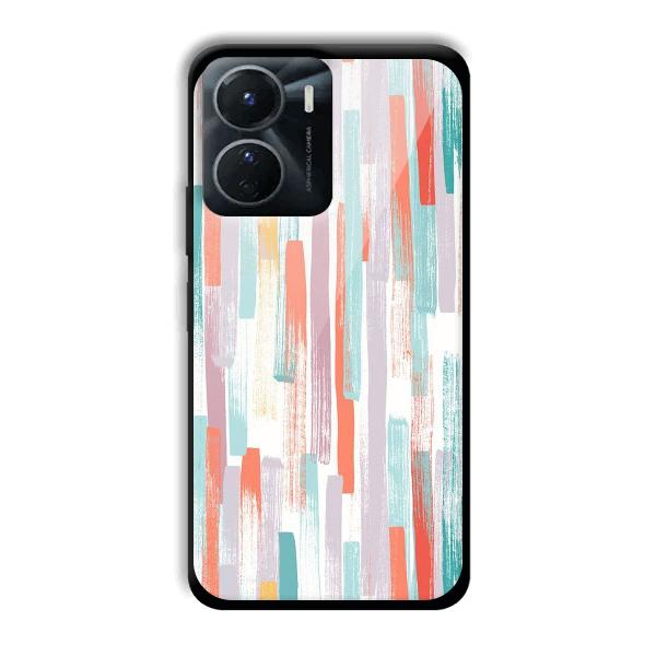 Light Paint Stroke Phone Customized Printed Back Cover for Vivo Y16