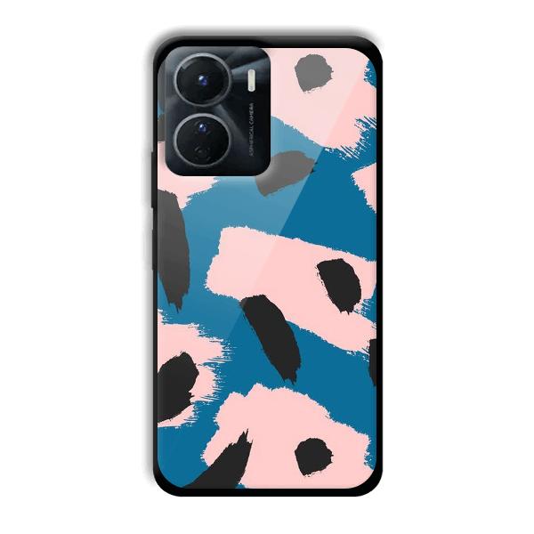 Black Dots Pattern Phone Customized Printed Back Cover for Vivo Y16