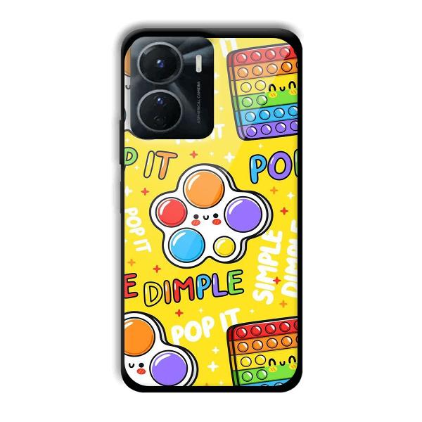 Pop It Phone Customized Printed Back Cover for Vivo Y16
