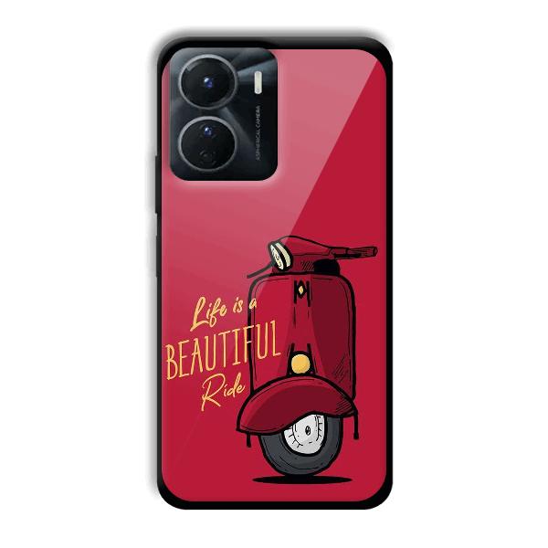 Life is Beautiful Phone Customized Printed Back Cover for Vivo Y16