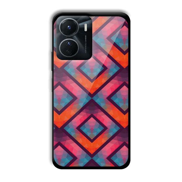 Colorful Boxes Phone Customized Printed Back Cover for Vivo Y16