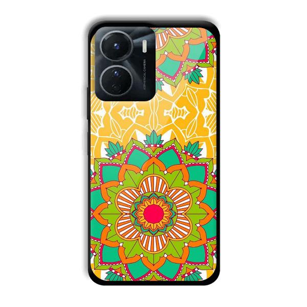 Mandala Art Phone Customized Printed Back Cover for Vivo Y16