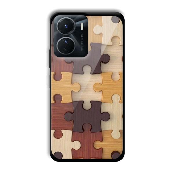 Puzzle Phone Customized Printed Back Cover for Vivo Y16