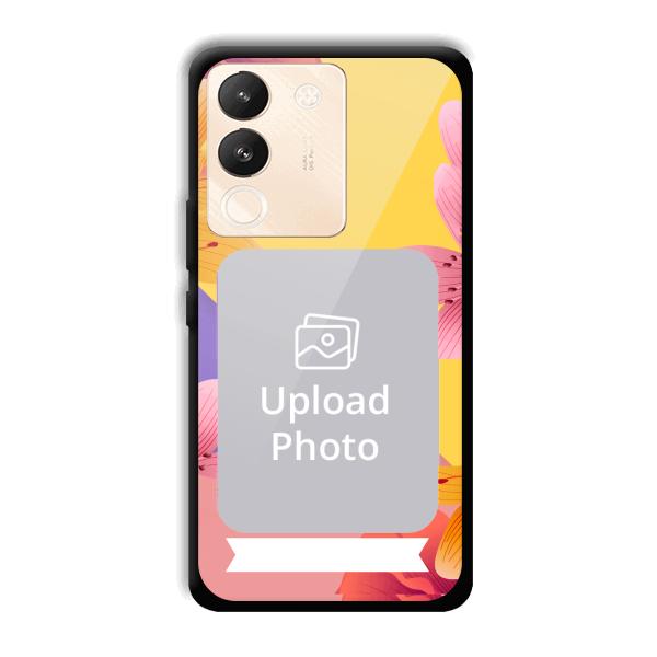 Colorful Flowers Customized Printed Back Cover for Vivo Y200 5G