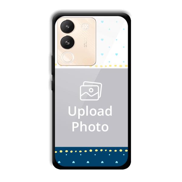 Cute Hearts Customized Printed Back Cover for Vivo Y200 5G
