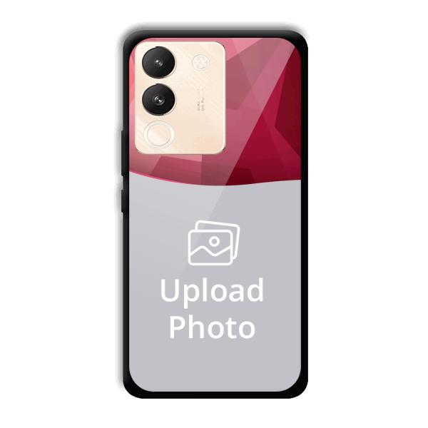 Pinkish Customized Printed Back Cover for Vivo Y200 5G
