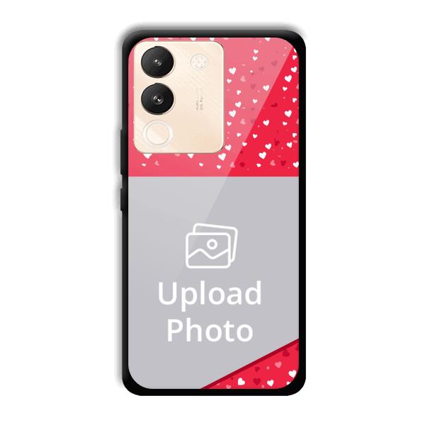 Dark Pink Customized Printed Back Cover for Vivo Y200 5G