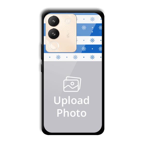 Blue Wheel Customized Printed Back Cover for Vivo Y200 5G