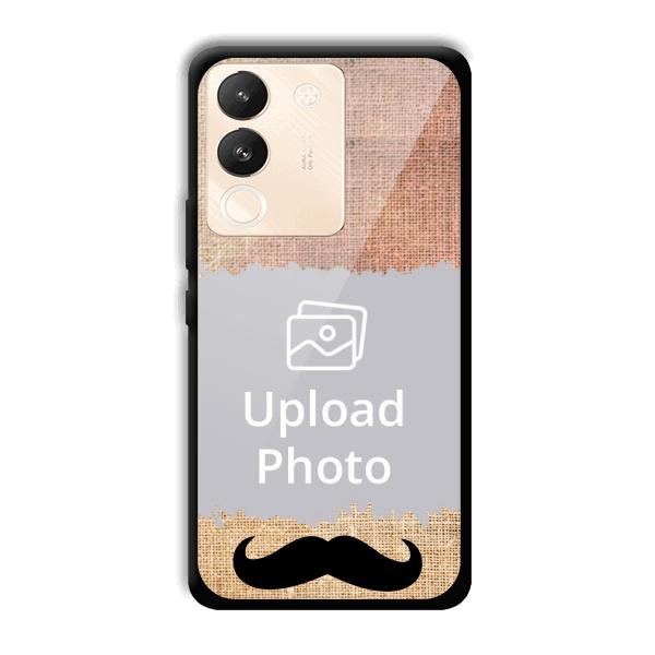 Moustache Customized Printed Back Cover for Vivo Y200 5G