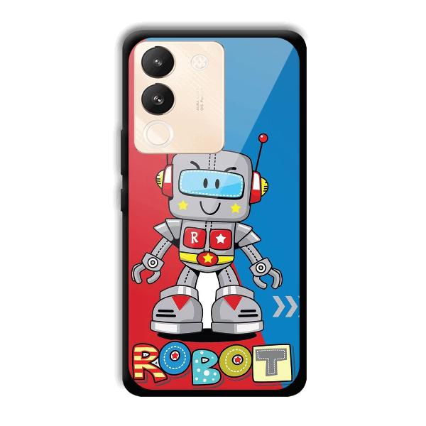 Robot Phone Customized Printed Back Cover for Vivo Y200 5G