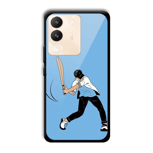 Cricketer Phone Customized Printed Back Cover for Vivo Y200 5G