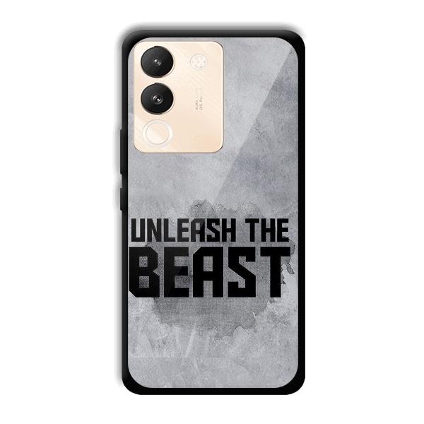 Unleash The Beast Phone Customized Printed Back Cover for Vivo Y200 5G