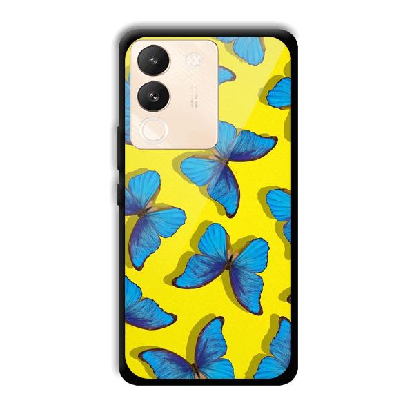Butterflies Phone Customized Printed Back Cover for Vivo Y200 5G