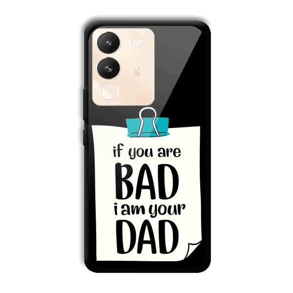 Dad Quote Phone Customized Printed Back Cover for Vivo Y200 5G