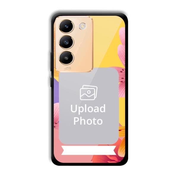 Colorful Flowers Customized Printed Back Cover for Vivo Y200e 5G