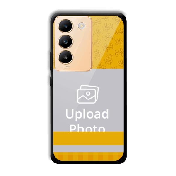 Mustard Flowers Customized Printed Back Cover for Vivo Y200e 5G