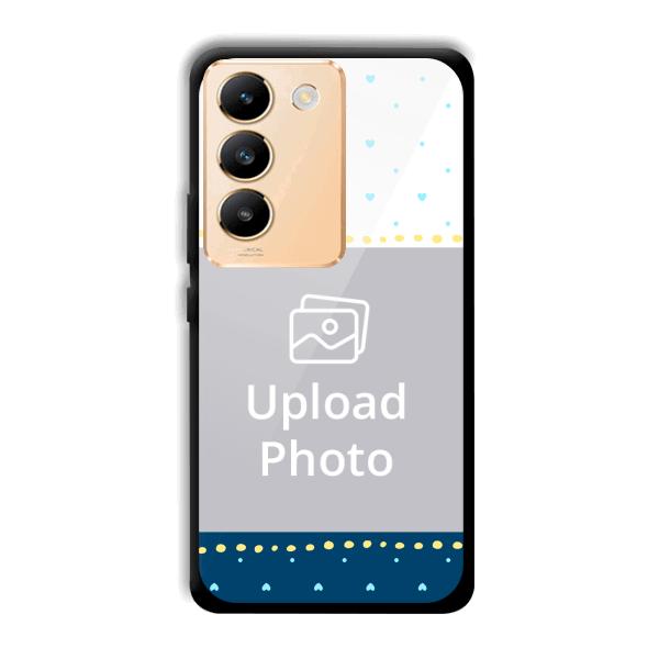 Cute Hearts Customized Printed Back Cover for Vivo Y200e 5G
