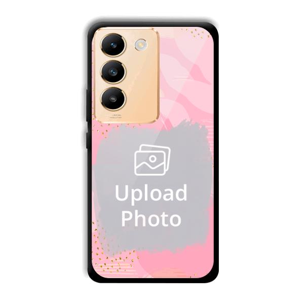 Sparkly Pink Customized Printed Back Cover for Vivo Y200e 5G